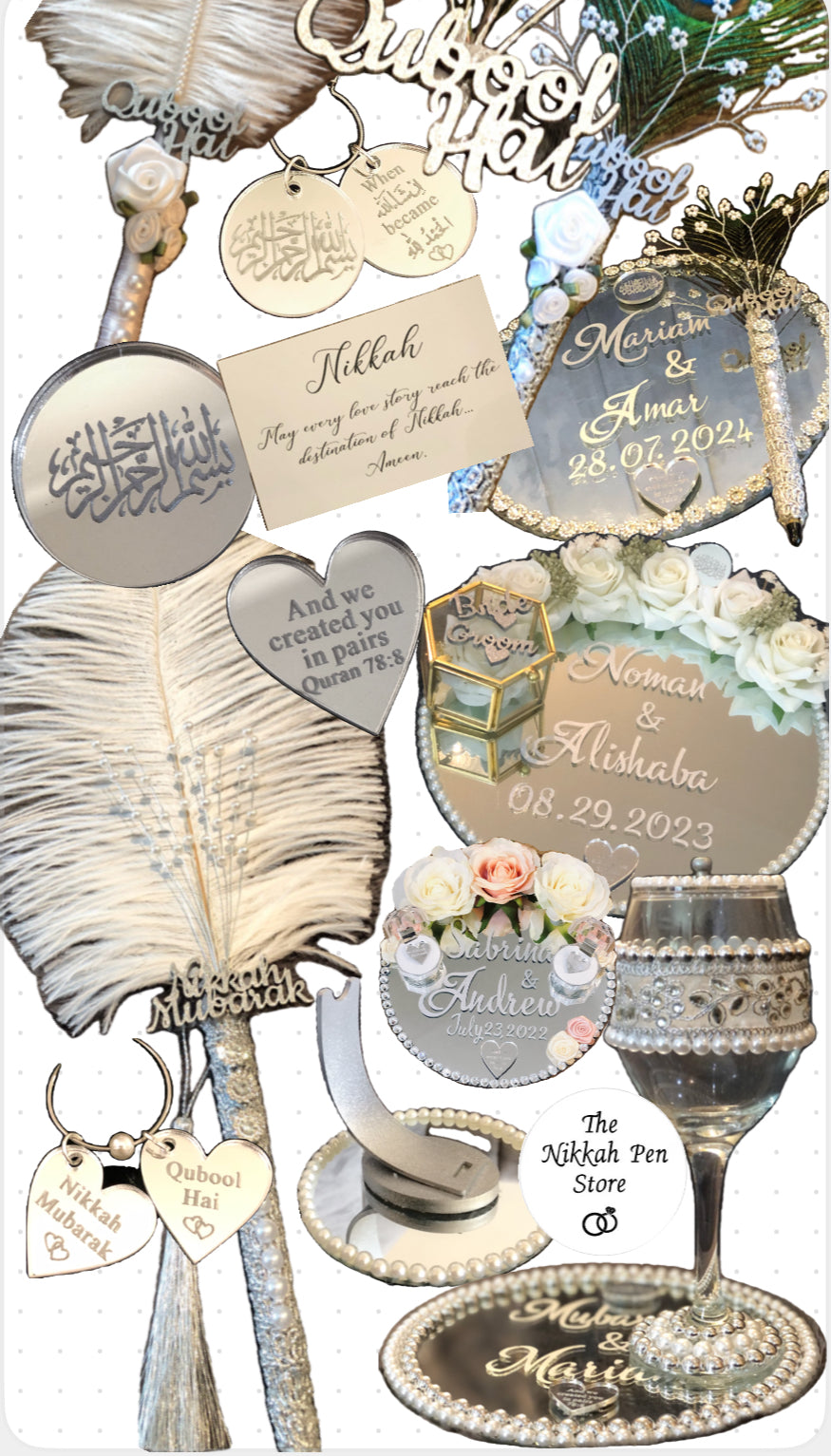 Wedding Tray.Nikkah Tray.- The Nikkah Pen Store