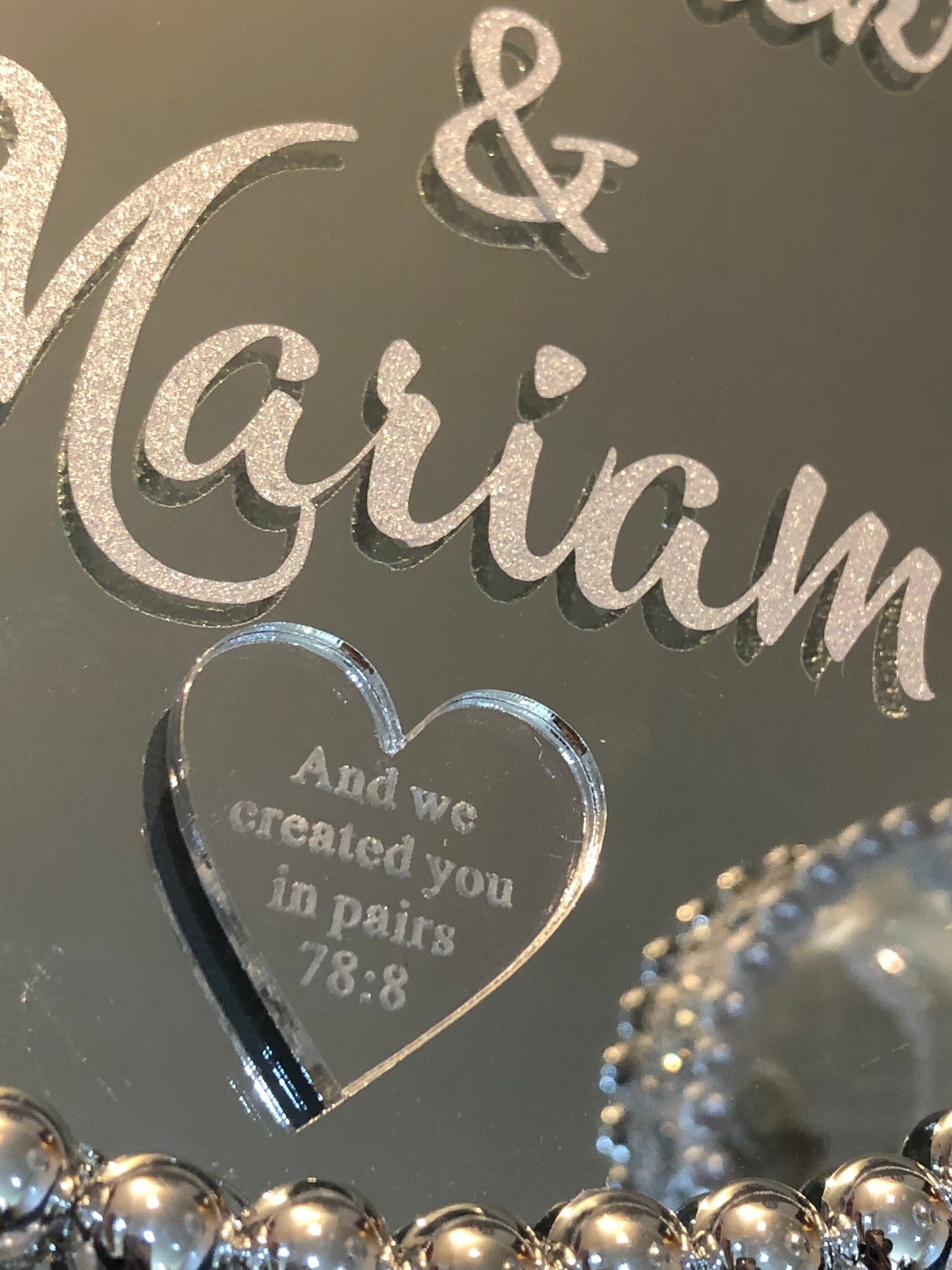 Doodh Pilai Glass.Decorative Wedding Glass. Personalised wedding Gifts. - The Nikkah Pen Store