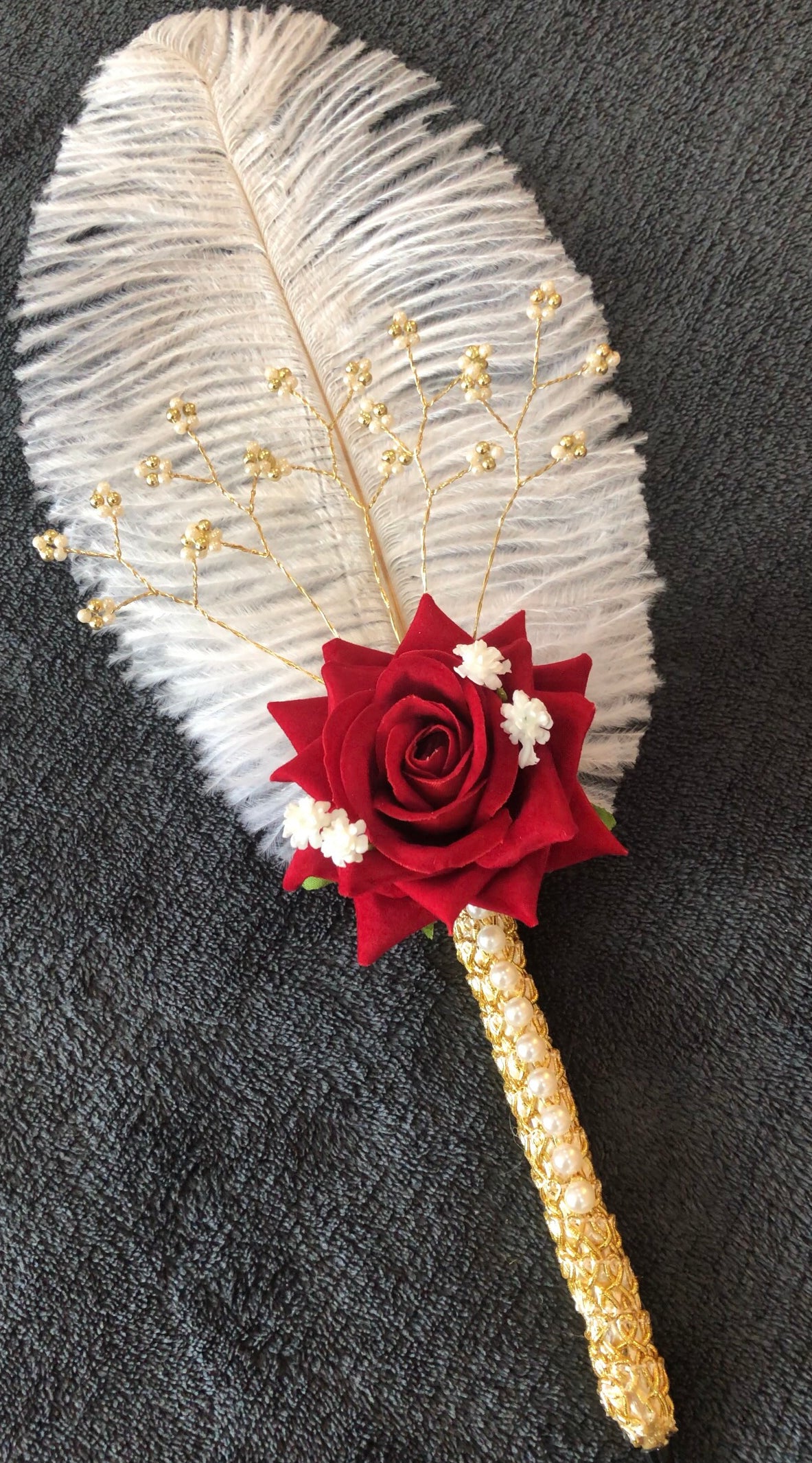 Red Nikkah pen.Wedding Pen.Guestbook Pen. - The Nikkah Pen Store