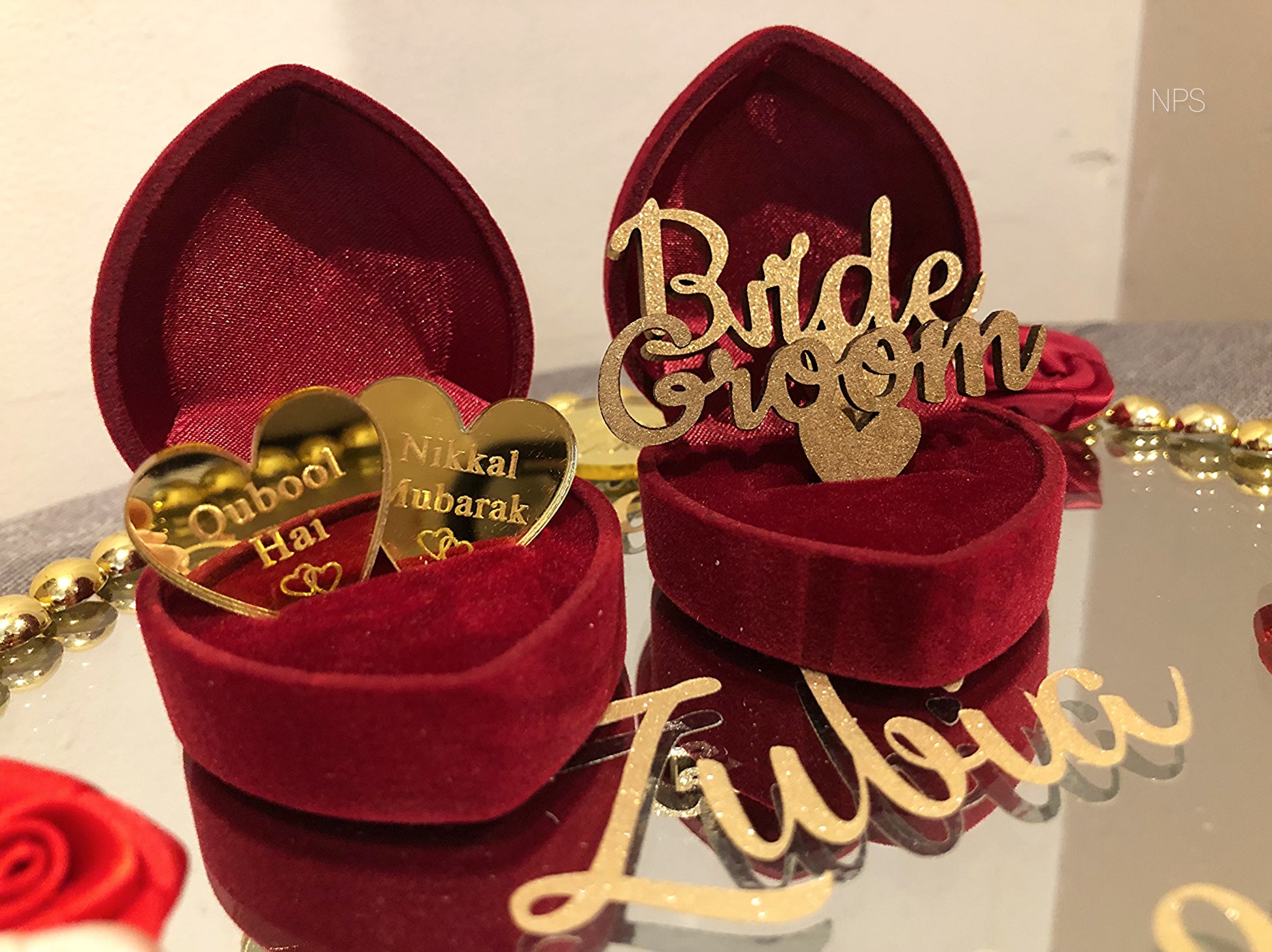 Wedding Ring Tray. - The Nikkah Pen Store