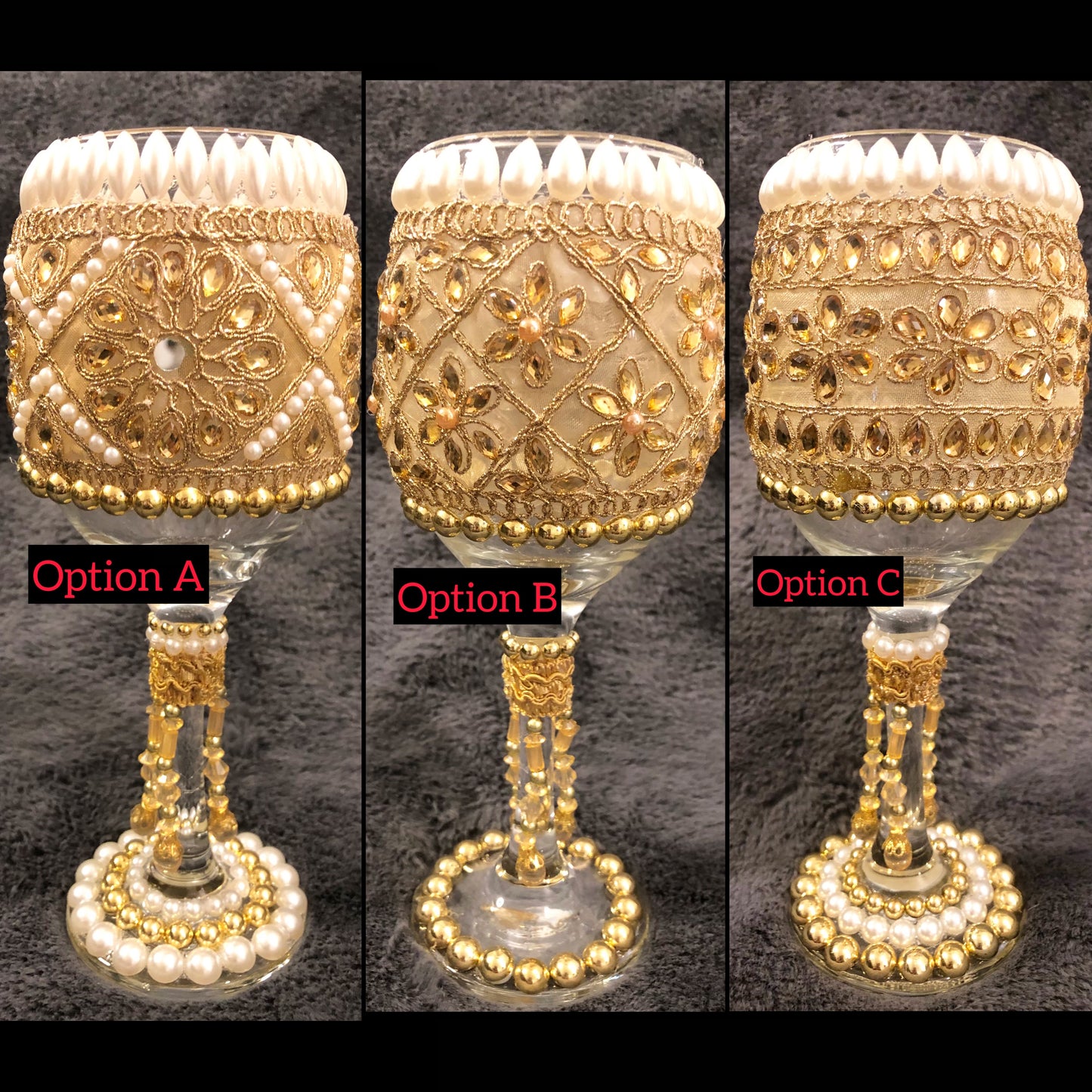 Doodh Pilai Glass Set.Wedding Glass. - The Nikkah Pen Store