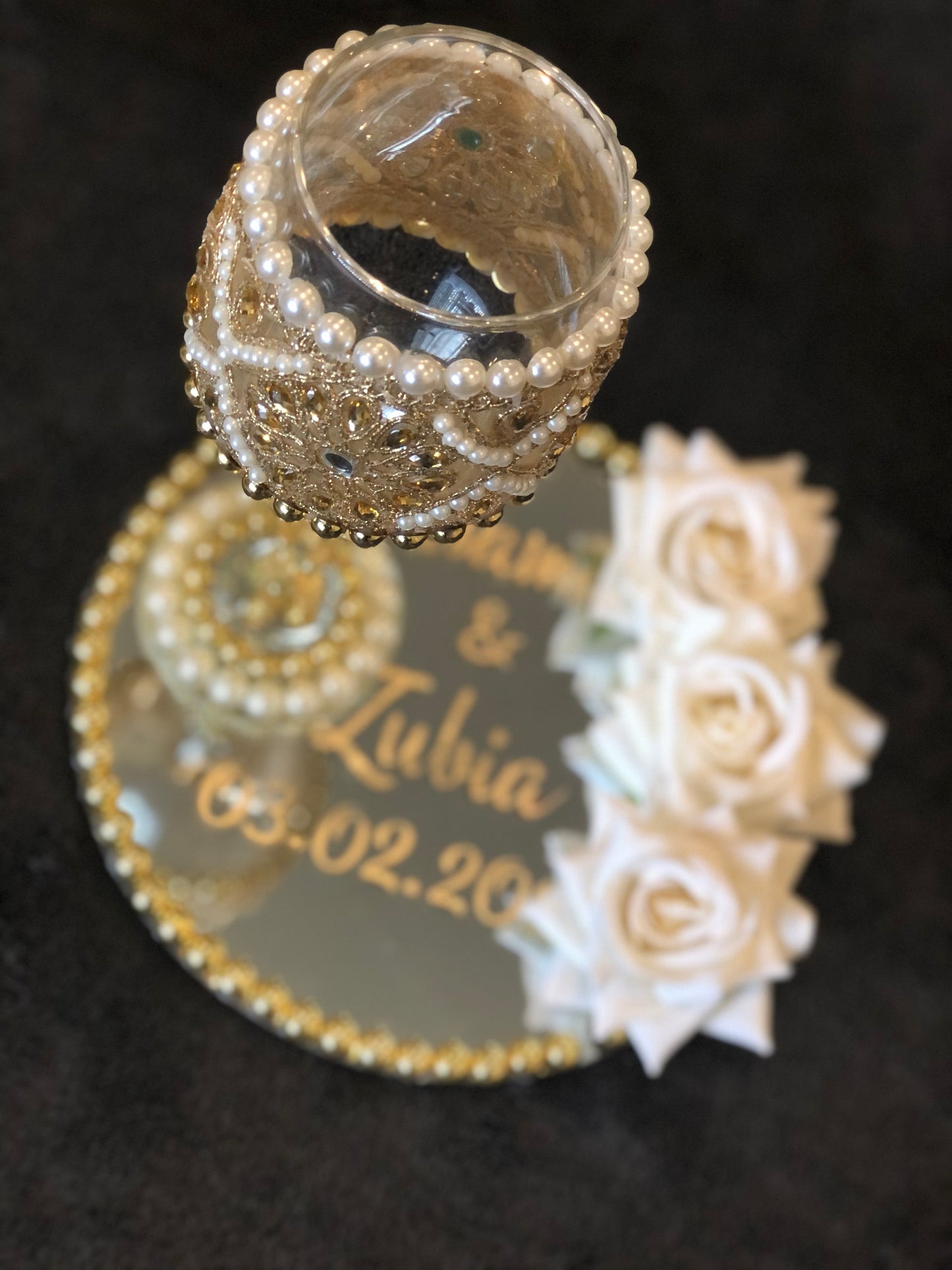 Doodh Pilai Set.Wedding Glass.