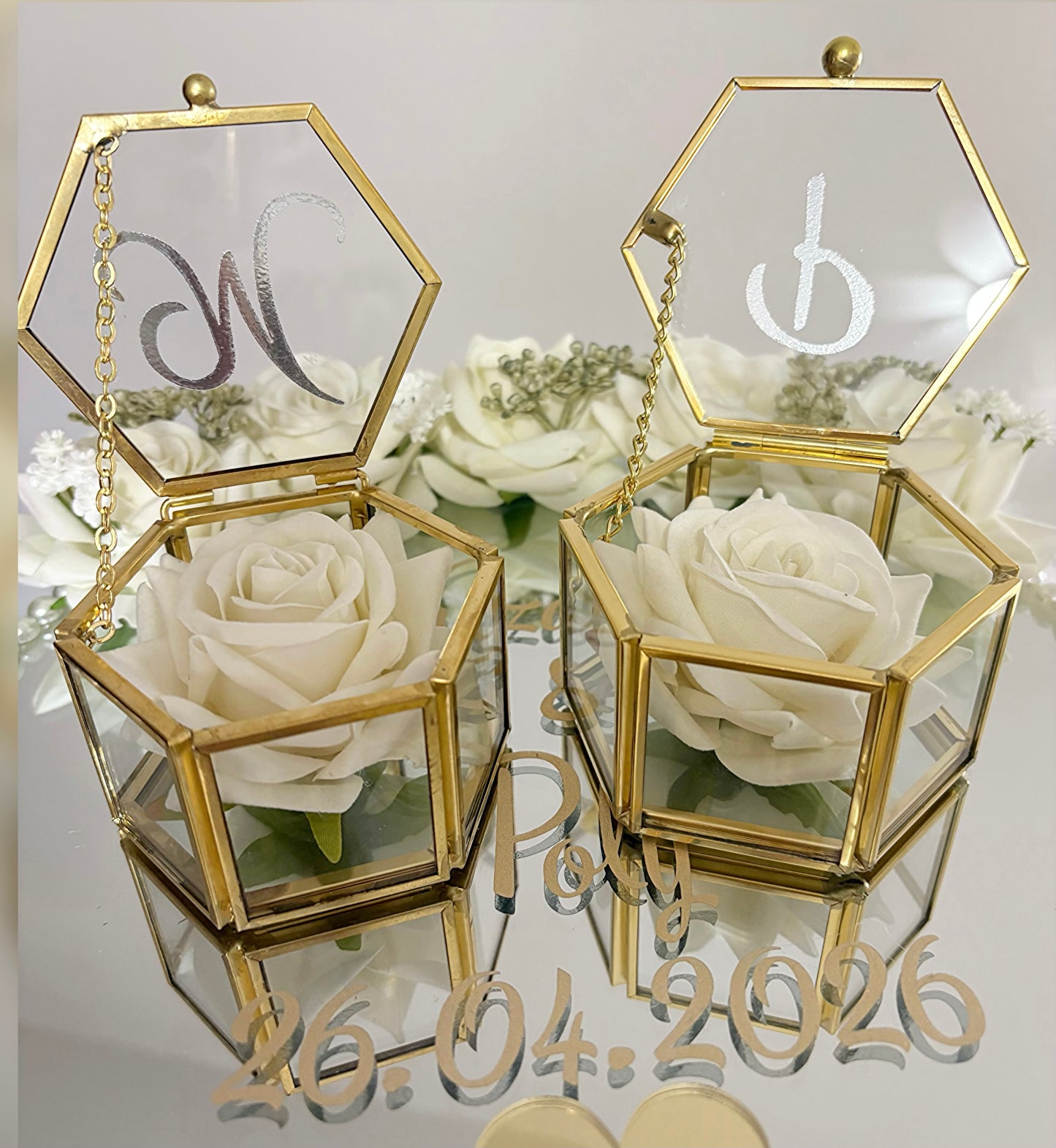 Wedding Ring Tray.Nikkah Gift. - The Nikkah Pen Store