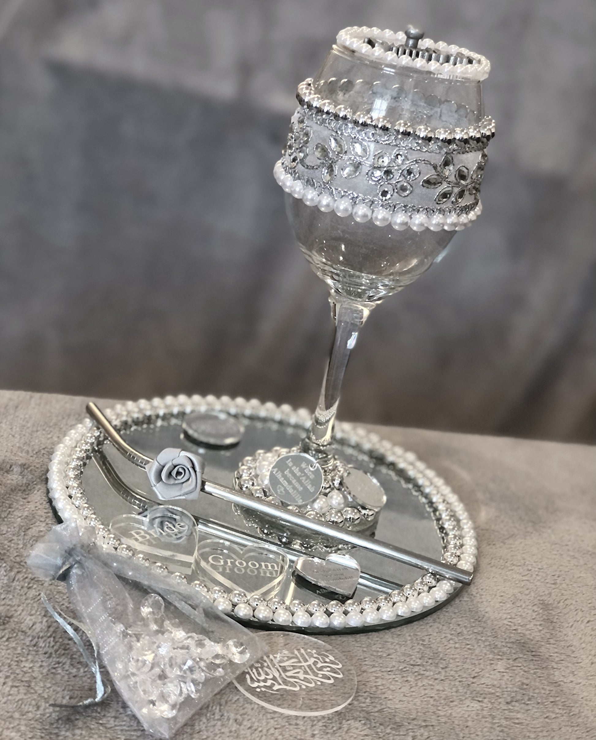 Doodh Pilai Set.Wedding Glass. - The Nikkah Pen Store