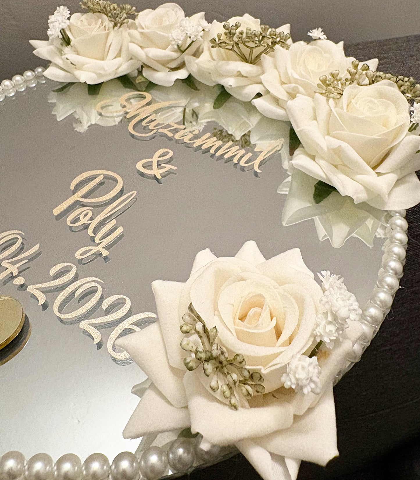 Wedding Ring Tray.Nikkah Gift. - The Nikkah Pen Store