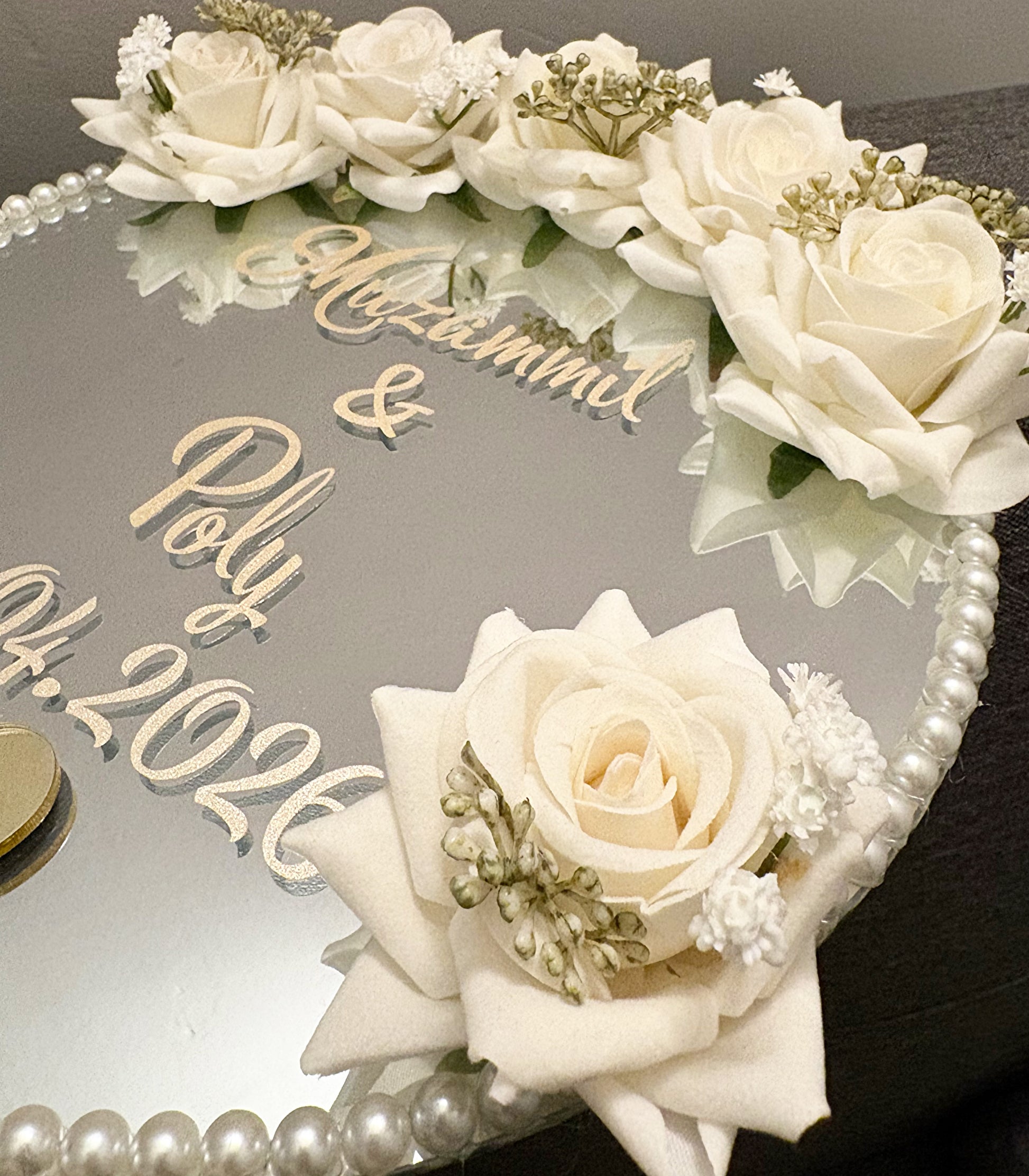 Wedding Ring Tray.Nikkah Gift. - The Nikkah Pen Store