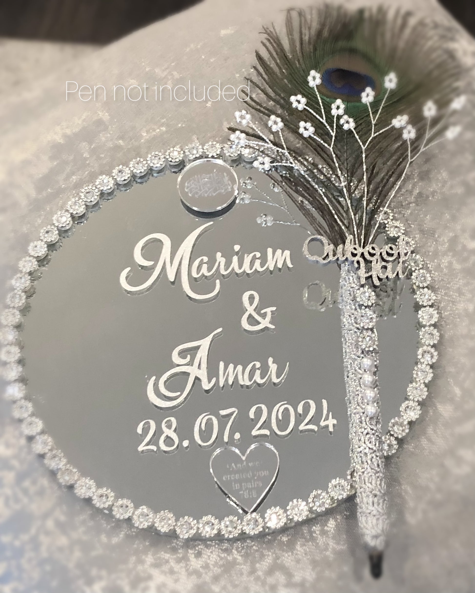 Wedding Tray.Nikkah Tray. - The Nikkah Pen Store